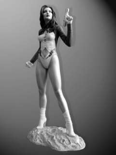 Commission auction Built painted female figure resin kit  