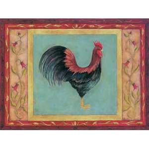  Tuxton Rooster   Renee Charisse Jardine 16x12 CANVAS