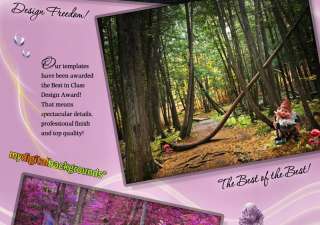 DIGITAL PHOTOGRAPHY CHILDREN BACKGROUNDS PHOTO PROPS MAGICAL WOODS 
