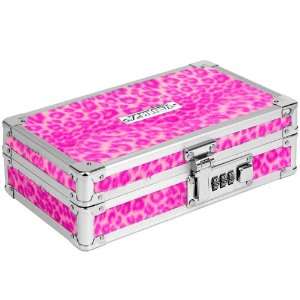   VZ01315 Shear Security Shear Lockbox, Pink Fuzzy Cheetah Electronics