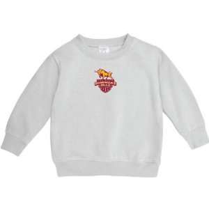Cal State Dominguez Hills Toros White Toddler Logo Crewneck Sweatshirt