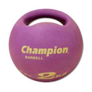  1 kg Medicine Ball w/Handle (EA)