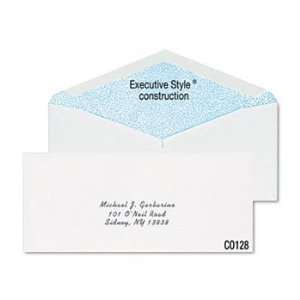   Tint Business Envelope, Executive Style,#10, White,500/Box   WEVCO128