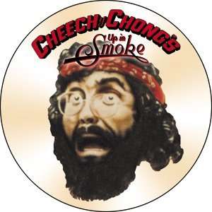  Cheech and Chong Round Magnet M US 0010