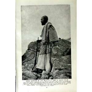  c1920 AFRIDI WATCHER HILLS KOHAT PASS KANDAHAR PEOPLE 