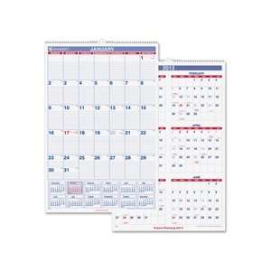     Monthly Wall Calendar Jan Dec 1 PPM 8x11 BE/WE 