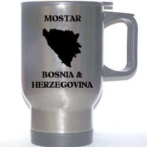  Bosnia and Herzegovina   MOSTAR Stainless Steel Mug 