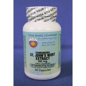  St. Johns Wort Extract by Tian Ming Co. (60 Capsules 