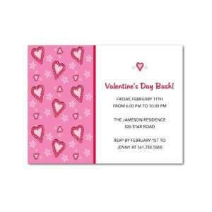 Valentines Day Party Invitations   My Hearts Delight By Sb Multiple 
