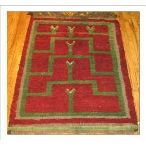   and D Oriental Rug 28683 3.9 ft. x 4.8 ft. Tulu Rug