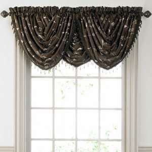    Chris Madden Mystique Floral Waterfall Valance