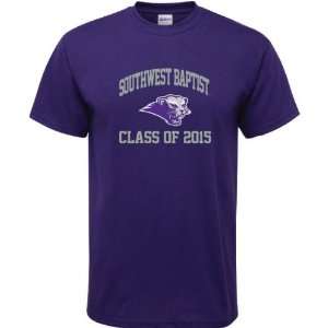   Baptist Bearcats Purple Class of 2015 Arch T Shirt