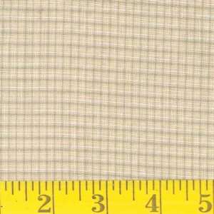  58 Wide Homespun Lemon/Lime Small Plaid Fabric By The 