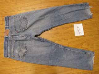 destroyed levis 501 feathered jean tag 40x33 1494F  