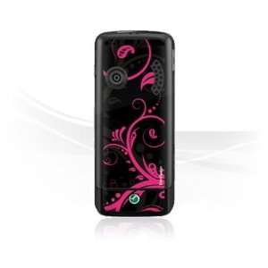  Design Skins for Sony Ericsson W200i   Black Curls Design 