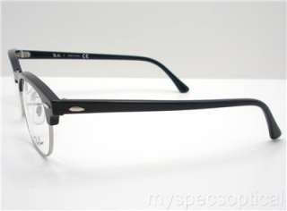 Ray Ban RB 5154 2000 49 Clubmaster Black Eyeglass Frame New 100% 