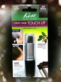 Kiss blend away instant gray touch up stick  Jet black  