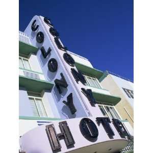 Hotel, Ocean Drive, Art Deco District, Miami Beach, South Beach, Miami 