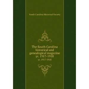  The South Carolina historical and genealogical magazine 