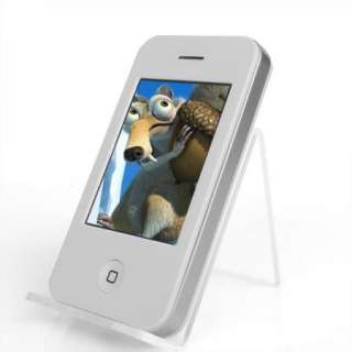 White 2.8 4GB Touch Screen  Mp4 MP5 Player Camera  