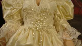 Williamsburg Doll Factory Lady Anne~Cassandra Wedding  
