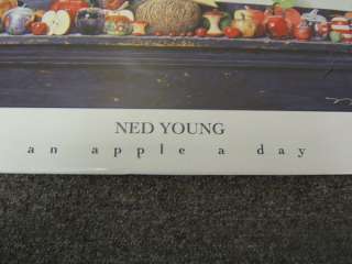 Ned Young An Apple A Day panoramic Print 1995  