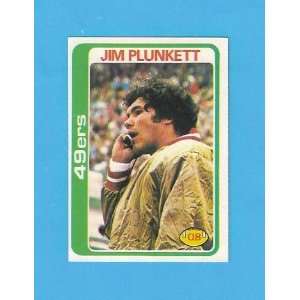   Plunkett 1978 Topps Football (San Francisco 49ers)
