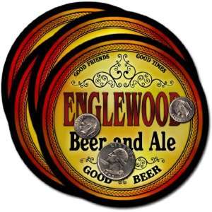  Englewood , TN Beer & Ale Coasters   4pk 