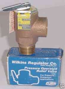 Wilkins Pressure Relief Valve P1000 A 75 PSI 1 lot of 4  
