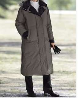   winter faux fur hooded down long coat jacket plus 2X 3X 4X 5X 6X