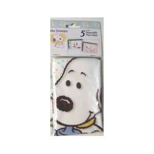  Peanuts Baby Snoopy Blue Placemats Package of 5 Baby