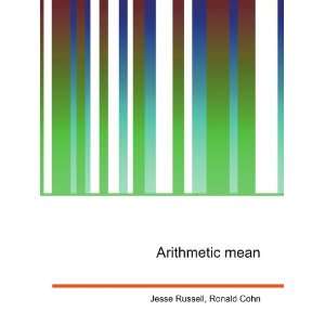  Arithmetic mean Ronald Cohn Jesse Russell Books