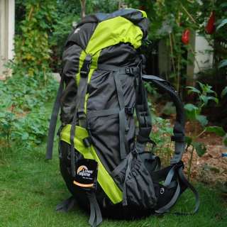 Lowe Alpine Camping And Hiking 60L UrltraLight Waterproof Backpack 