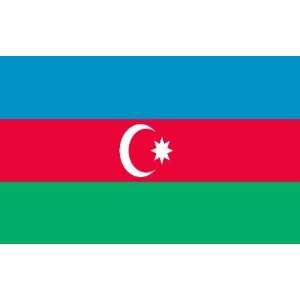  3 ft. x 5 ft. Azerbaijan Flag for Parades & Display with 