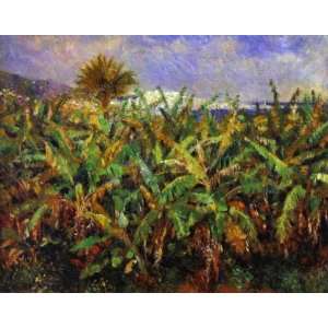   Renoir   24 x 18 inches   Field of Banana Trees