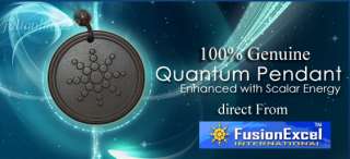 FusionExcel Genuine Quantum Scalar Pendant W/ ID & PW FREE SHIP to US 