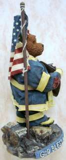 BOYDS BEARS American Hero 911 CRUMPLETON Fireman 73110  