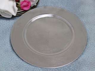   13 Charger Plates Wedding Table Top Decorations Wholesale   3 colors