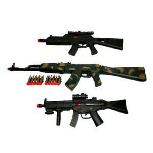    Kids Toy Army B/o Mini M16 Machine Guns Ak47 Dart Gun Toys & Games