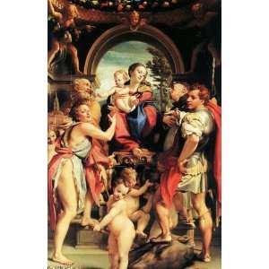 FRAMED oil paintings   Antonio Allegri Da Correggio   24 x 38 inches 