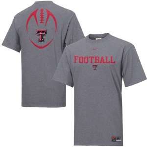  Nike Texas Tech Red Raiders Slate Team Issue T shirt 