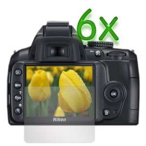   Pcs LCD Clear Screen Protector for Nikon D3000,D3100