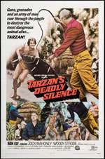 Tarzans Deadly Silence 1970 Original U.S. One Sheet Movie Poster 