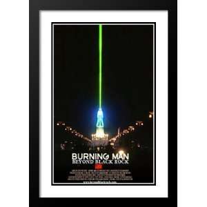  Burning Man Beyond Black Rock 20x26 Framed and Double 