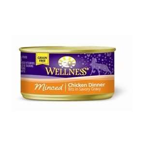  Wellness Grain Free Minced Chicken Dinner Canned Cat Food 