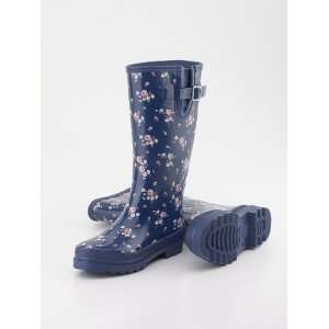  CATH KIDSTON RAIN BOOTS / WELLIES   SPRIG NAVY   UK 6 / EU 