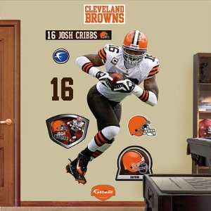  Josh Cribbs Cleveland Browns Fathead NIB 