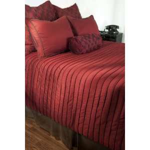  Rizzy Home BT 810K Valentine 8 Piece Comforter Set, King 