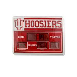  Indiana Hoosiers Clocks   Scoreboard