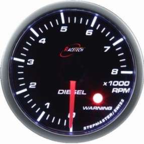 racing tuning restyling super white led diameter of the gauge 60mm 